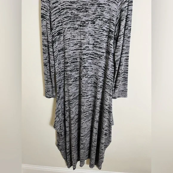 Bryn Walker Black and Gray Maxi Dress Size L - Picture 8 of 11
